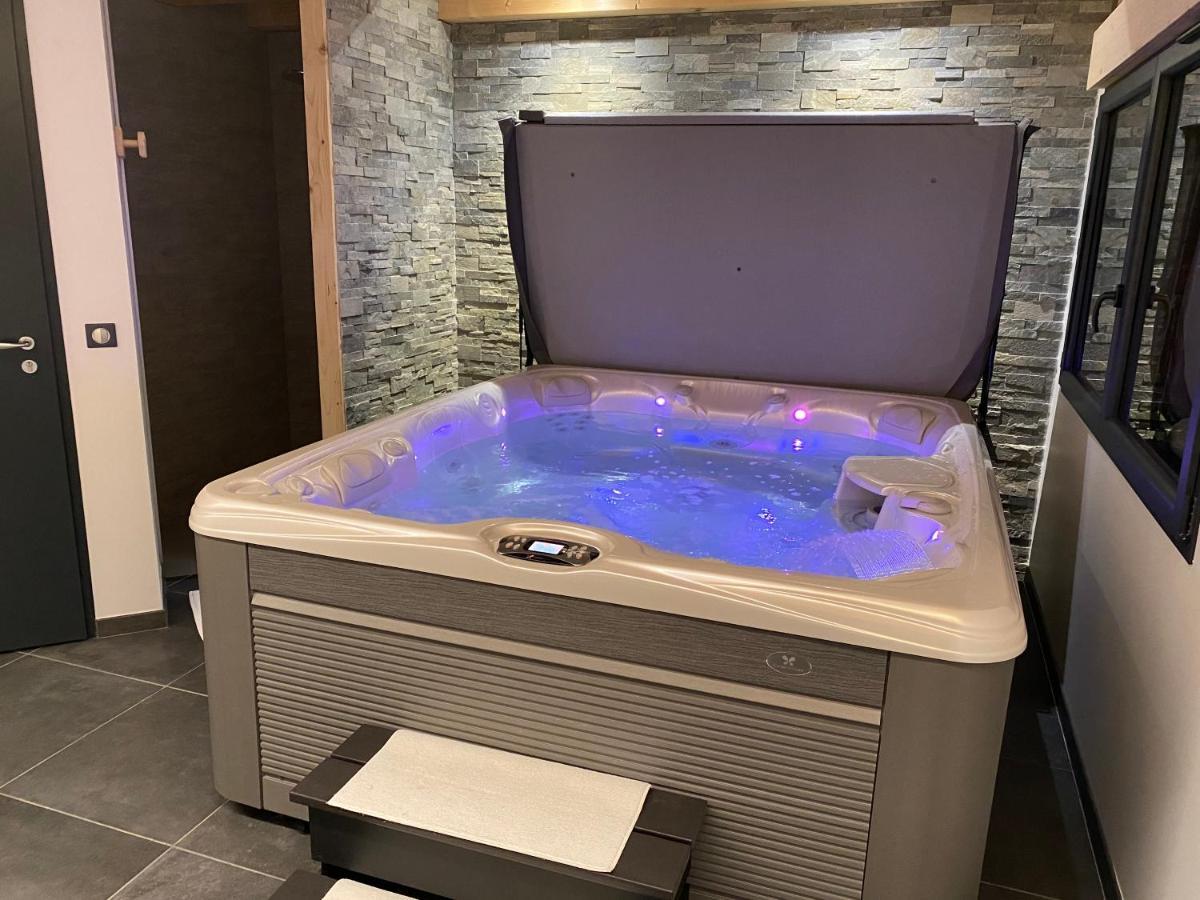 Gite De Charme Avec Jacuzzi #Calme #Cosy Viuz-en-Sallaz Luaran gambar